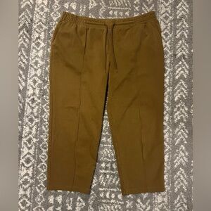 a new day Women's Brown Capris size XXL (R133)